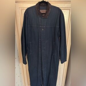 Levi's Vintage Blue Trench Coat / Duster